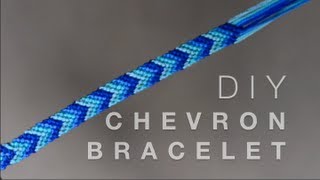 DIY Chevron Friendship Bracelet [upl. by Zielsdorf67]