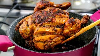 NoOvenWhole Chicken ഇത് പൊളിയാണ് മക്കളെ😉👌 എല്ലാവർക്കും വീട്ടിൽ ഉണ്ടാക്കാംFull ChickenGrilled [upl. by Notslah]