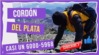 CERRO PLATA 5964m Vallecitos  Mendoza Con muy poca experiencia 🥴 [upl. by Nealy]