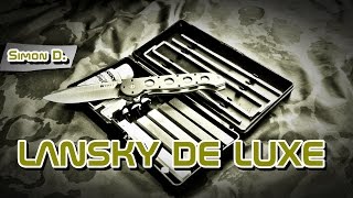 Lansky Sharpening System DE LUXE  TEST  RECENZJA i ostrzenie CRKT M2104 Simon D PL [upl. by Aldercy]