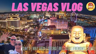 Las Vegas Vlog Day 3  Cosmo  Bellagio  The D and 8 East  Drinky Drinky night [upl. by Ilenay929]