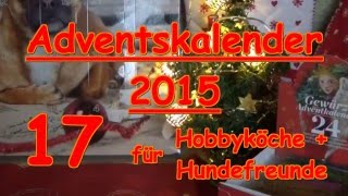 Adventskalender 17 Türchen Hund Gewürze kochen [upl. by Nylassej]