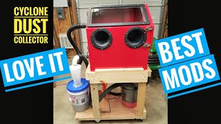 Harbor Freight MUST HAVE MODS sand blaster Cabinet how to upgrade [upl. by Johppah]