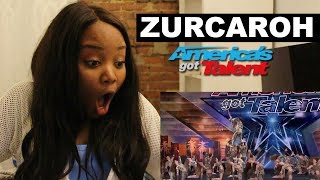 Americas Got Talent  Zurcaroh GOLDEN BUZZER  REACTION  ibukola [upl. by Xymenes]