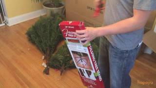 National Tree Company 75 Carolina Pine Tree Unboxing amp Assembly Part 2 [upl. by Ydassac429]