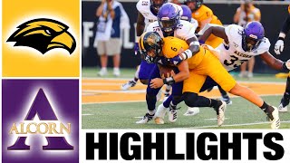 Alcorn State vs Southern Miss Highlights  College Football Week 1  2023 College Football [upl. by Ahsaz]