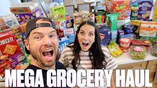 LONG OVERDUE MASSIVE FAMILY GROCERY HAUL  SAMS CLUB VS COSTCO FOR BIG FAMILY GROCERY SHOPPING [upl. by Helene764]