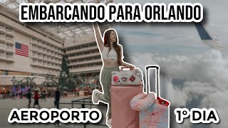 VLOG 1 ICP • Embarcando para Orlando  1° dia ✈️🇺🇸  ICP DISNEY [upl. by Aynotak869]