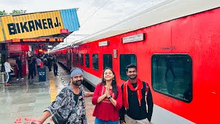 Hisar Coimbatore Ac Express Full Journey in Monsoon ❤️ 22475 My longest Train journey [upl. by Sclar367]