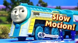 Cautious Connor  Connor has an accident Slow Motion Thomas amp Friends Season 20 Scene Remake [upl. by Okeim]