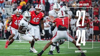 Michigan State Football at Maryland  Game Highlights  September 7 2024 [upl. by Ester]