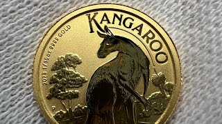 Australien Känguru 110 Gold 2023 [upl. by Kevon181]