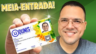 COMO FAZER CARTEIRA DE ESTUDANTE PAGANDO POUCO  Dunis [upl. by Ramas632]