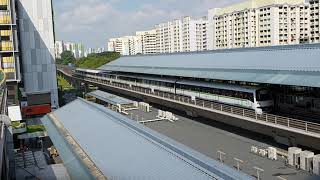 SMRT Trains  KSF C151C departing Admiralty MRT station Jurong East bound [upl. by Cutter613]