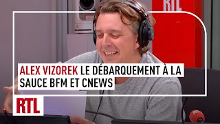 Alex Vizorek  Le Débarquement à la sauce BFM et CNEWS [upl. by Weiss]