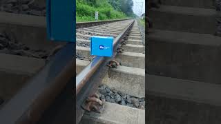 trine line per jio fibre box trian railway trin trainline railwayline [upl. by Ardnusal139]