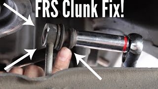 How To Fix Frs Clunk Noise  Checklist [upl. by Nedearb]