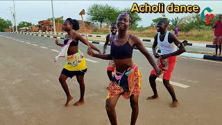 ACHOLI Traditional cultural AFRICAN dance [upl. by Anasiul]