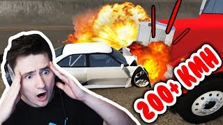 200kmh NÁRAZ BeamNG [upl. by Aerdnahc62]