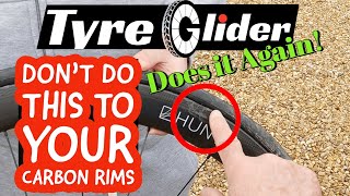 Tyre Glider does it again No excuse for ruining your carbon rims [upl. by Abbott]