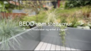 BEDD som støttemur [upl. by Miza]