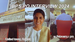 My IBPS PO Interview 2024 experience  24 February 📍United Tower Kolkata ibpspointerview [upl. by Swee821]