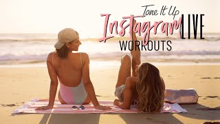 35 MIN Yoga Booty Sculpt  Katrina Scott  Tone It Up  SI Swimsuit [upl. by Notnirb]