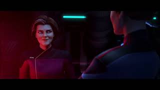 Admiral Janeway meets HoloJaneway  Star Trek Prodigy  1x18  quotMindwalkquot [upl. by Nnor]