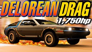 FORZA HORIZON 5  DELOREAN DRAG TUNE [upl. by Emmie289]