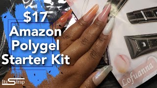 Lofuanna Poly Gel Nail Kit  Beginner Friendly Amazon PolyGel Nail Extension Starter Kit  Itz Sirap [upl. by Asil]