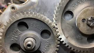 John Deere Injection Pump and Gear Timing [upl. by Nauqes]