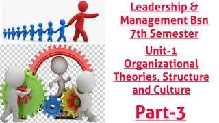 Organizational Theories Structure and CultureUnit1Leadership amp ManagementPart3 Bsn 7th [upl. by Sandie]