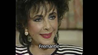 Elizabeth Taylor  Interview  Mavis Nicholson  Mavis on 4  Part 2  1988 [upl. by Nnaitsirk]