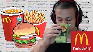 TYLER1 MCDONALDS FOOD REVIEW [upl. by Chaddy557]