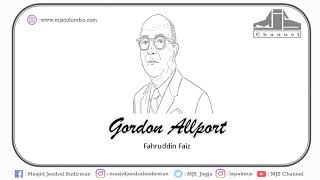 Ngaji Filsafat 214  Gordon Allport  Kepribadian Filsafat Manusia [upl. by Pierre558]