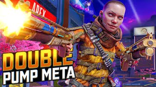 BRINGING DOUBLE PUMP SHOTGUN META TO APEX LEGENDS [upl. by Saloma]