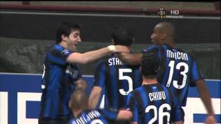 stankovic amazing goal vs schalke 04 5111 HD [upl. by Shevlo]