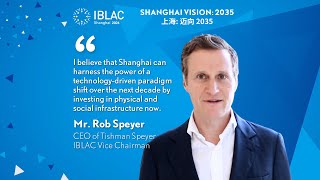 Rob Speyer Chief Executive Officer of Tishman Speyer shares his view on Shanghais 2035 outlook [upl. by Nessi]