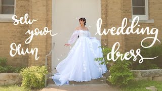 Sew Your Own Wedding Dress  DIY Bustier Wedding Gown Tutorial [upl. by Aeet917]