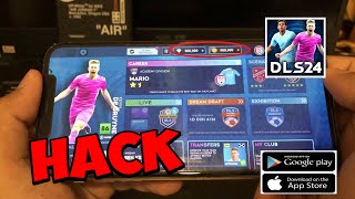 DLS 24 HACK  How To Get UNLIMITED COINS amp GEMS for FREE in Dream League Soccer 2024 iOSAndroid [upl. by Ardnajela]