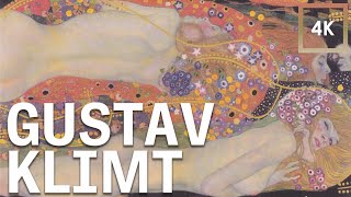 Gustav Klimt  A Collection of 158 Artworks [upl. by Nort]