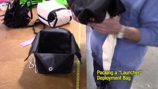 How to pack a drag chute by Stroud Safety [upl. by Janenna719]