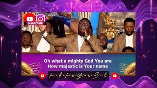 PRAISE NIGHT 14 • quotWhat a mighty God You arequot Vashaun amp Loveworld Singers live with Past Chris live [upl. by Pavla415]