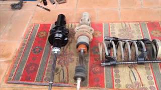 Sostituzione Ammortizzatori Anteriori Fiat Panda 889  Front Shocks Replacement [upl. by Cirad]