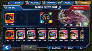 MORTEM REX BEST PLAYABLE BOSS EVENT in JURASSIC WORLD THE GAME SOON [upl. by Sito893]