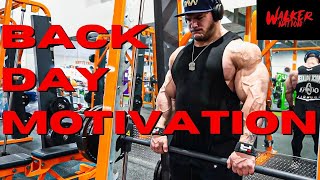 Nick Walker  BACK DAY MOTIVATION  TRAINING IN NJ [upl. by Kalikow]