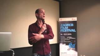 Jesper Osmund  Masterclass quotEditing without Scriptquot  Zagreb Film Festival 2015 [upl. by Lilli]