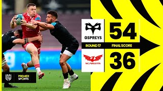 Ospreys vs Scarlets  Highlights from URC [upl. by Analra]