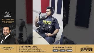 Ontario Provincial Police Officer Vishnu Sankarankutty on Aaha Radio [upl. by Hurty618]