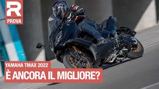 Yamaha TMax 2022  prova  Ecco come è cambiato è ancora il miglior maxi scooter sul mercato [upl. by Lory562]